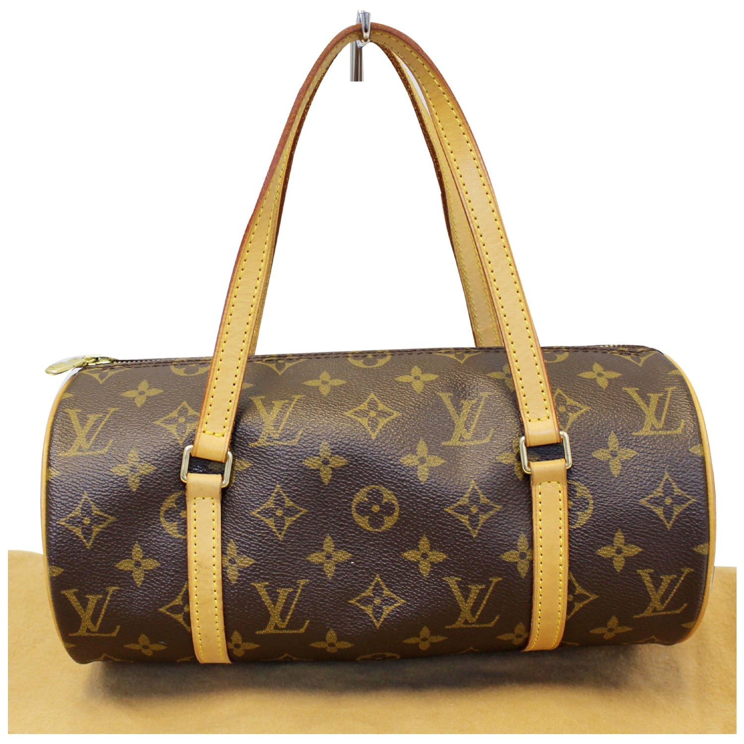 Louis Vuitton Papillon Leather Handbag