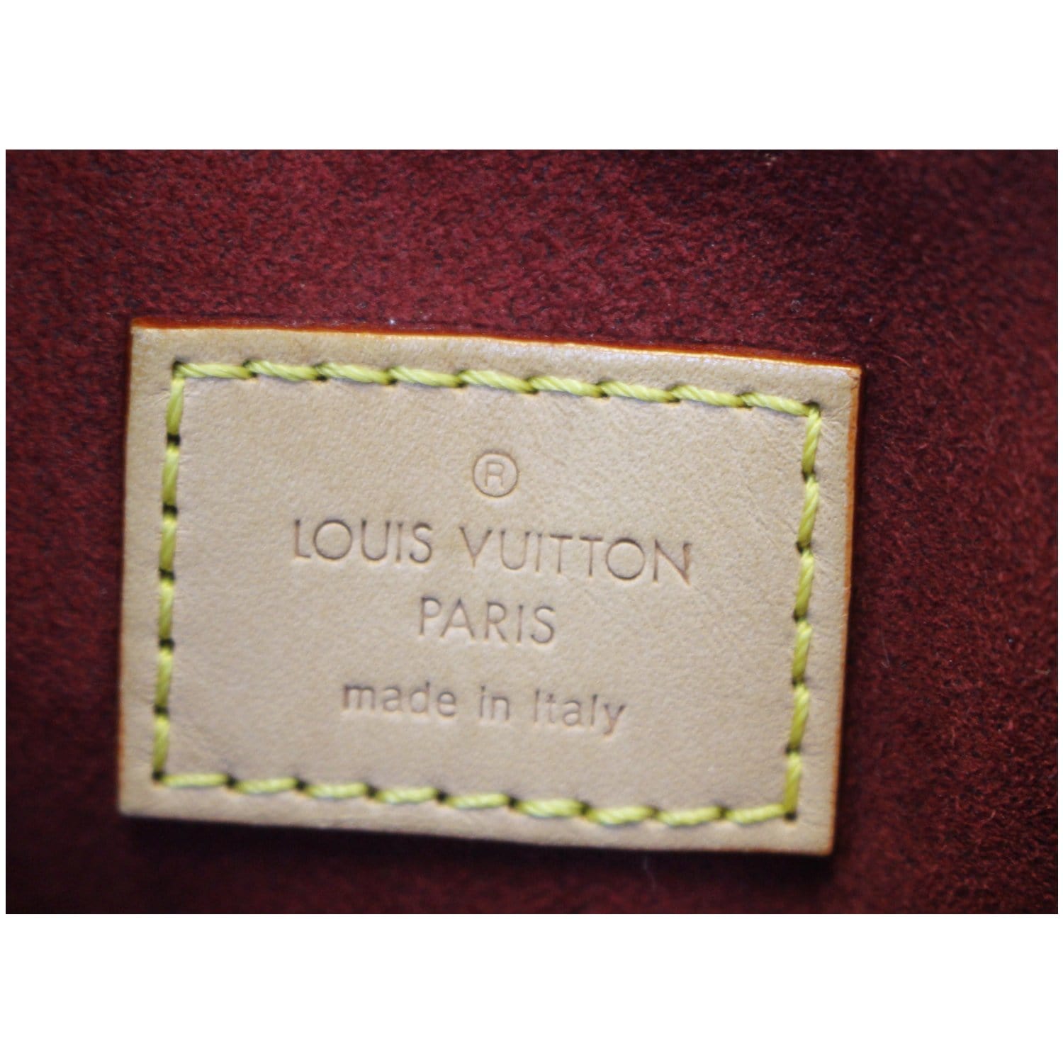 Louis Vuitton Rare White Monogram Multicolor Alma GM Bag 711lvs323