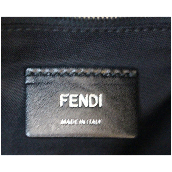 FENDI Are You Serious Backpack Bag with Face Charm Blue