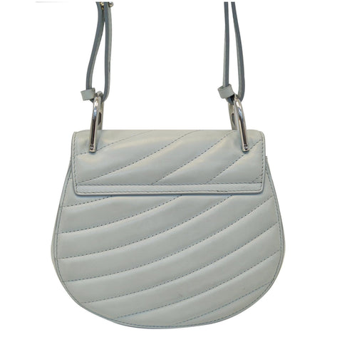 CHLOE Mini Drew Bijou Calfskin Shoulder Bag Grey - Last Call