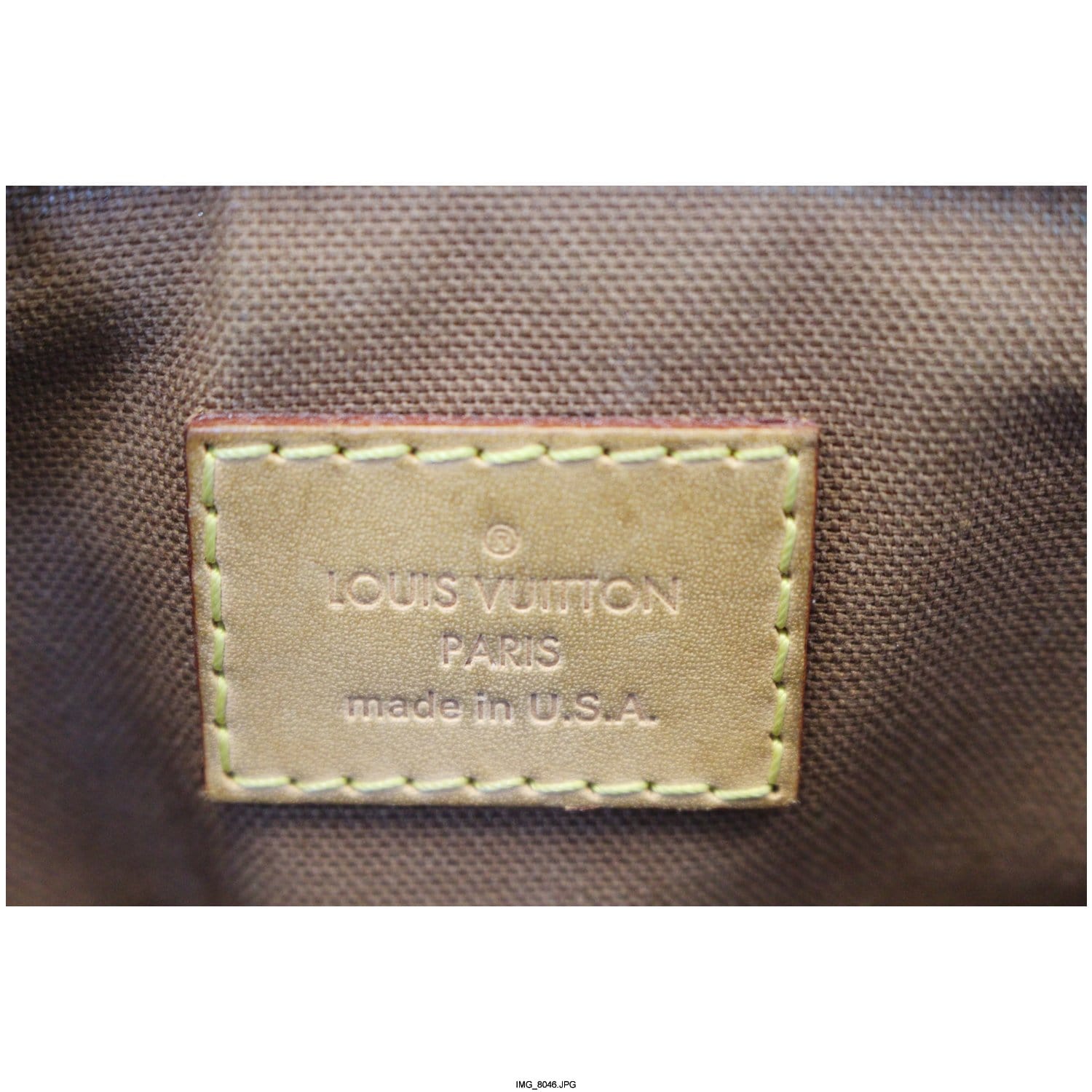 Louis Vuitton Tivoli PM Shoulder Bag Brown Monogram Canvas – Celebrity Owned