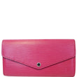 LOUIS VUITTON Sarah Epi Leather Wallet Pink-US