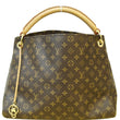 LOUIS VUITTON Artsy MM Monogram Canvas Shoulder Bag Brown