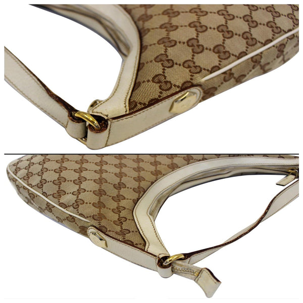 Gucci Charmy GG Canvas Hobo Bag Beige for sale