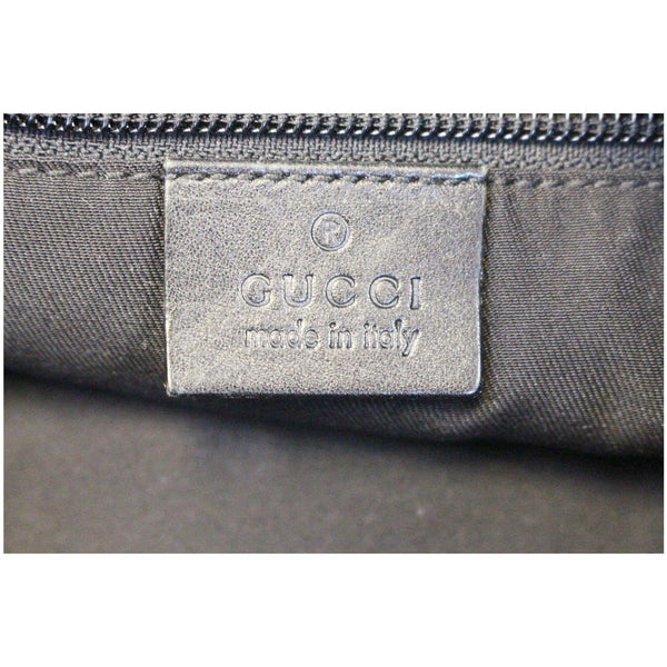 GUCCI Monogram Medium Perforated Messenger Crossbody Bag Black-US