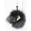 Fendi Charm - Fendi Monster Bag Bugs Fur Charm in Black