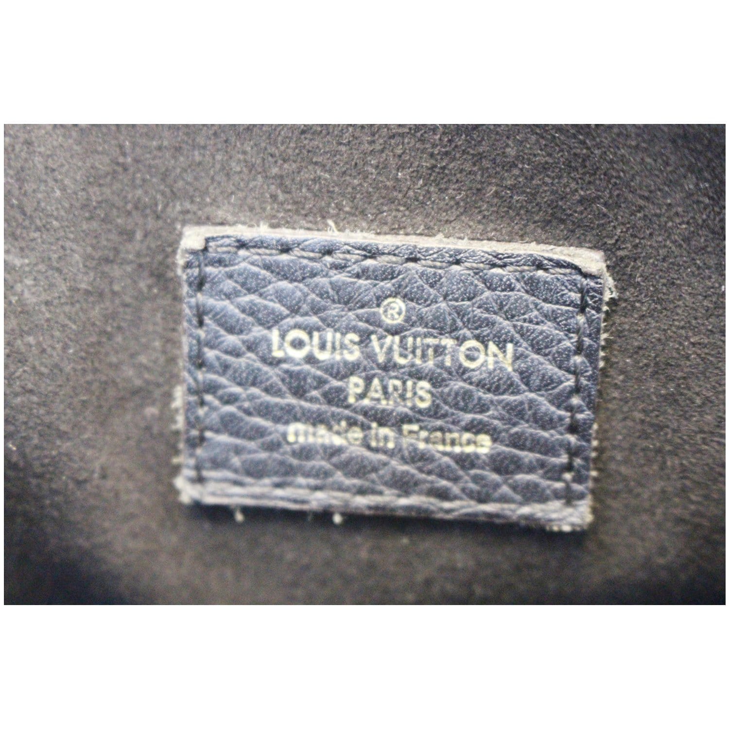 Louis Vuitton Monogram Canvas black calfskin Retiro NM bag COA