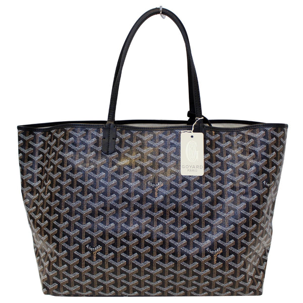 GOYARD Goyardine Saint Louis PM Tote Bag Black-US