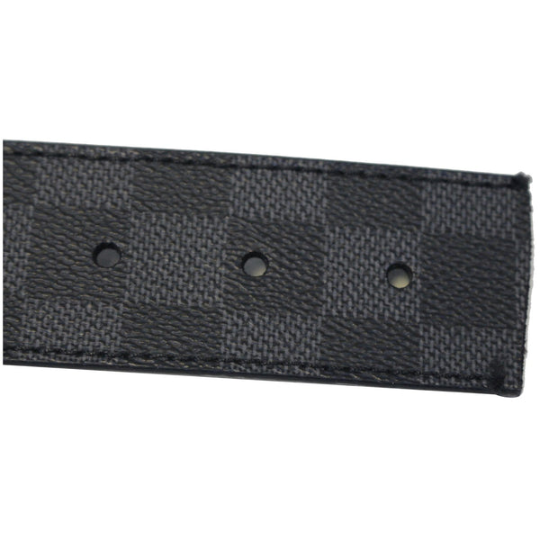 Louis Vuitton Damier Graphite belt -  black