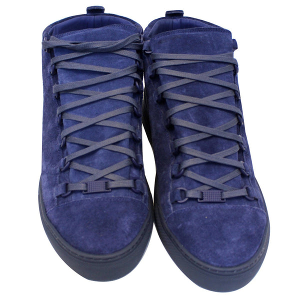 Balenciaga Sneakers Arena Suede Blue - Balenciaga Shoes