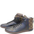LOUIS VUITTON Line Up Monogram High Top Sneakers Black US 13