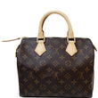 Louis Vuitton Speedy 25 Monogram Canvas Satchel Bag