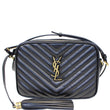 Yves Saint Laurent Camera Leather Crossbody Bag Black