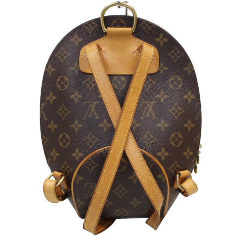 LOUIS VUITTON Ellipse Sac A Dos Monogram Canvas Backpack Bag Brown