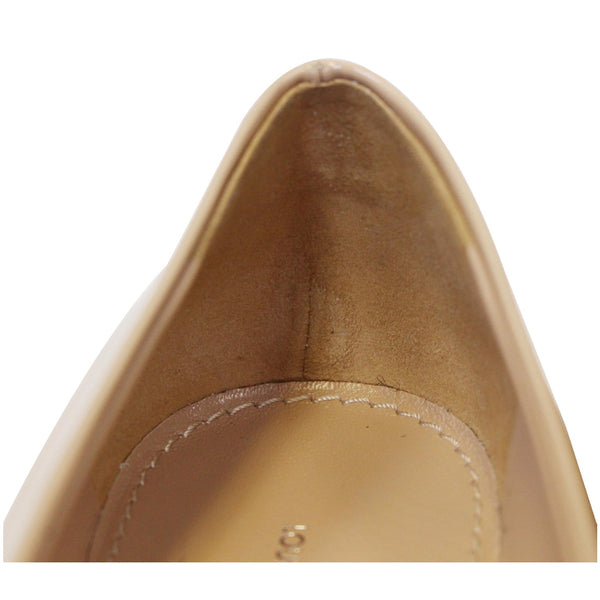 Louis Vuitton Madeleine Ballerina Patent Leather Blush - for sale 