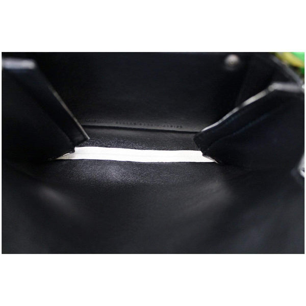 Balenciaga Flap Scarf XS Top Handle Crossbody Bag interior 