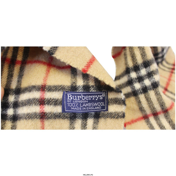 Burberry Scarf Lambswool Nova Check available in discount