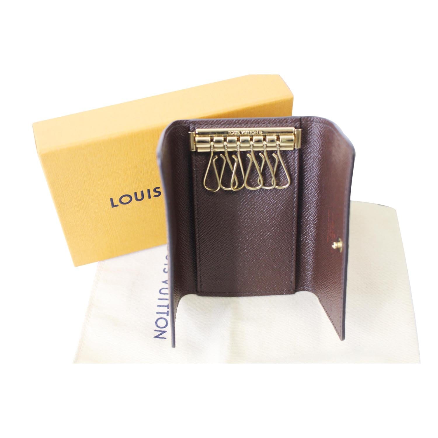 Louis Vuitton Keyholder book Brown Cloth ref.760556 - Joli Closet