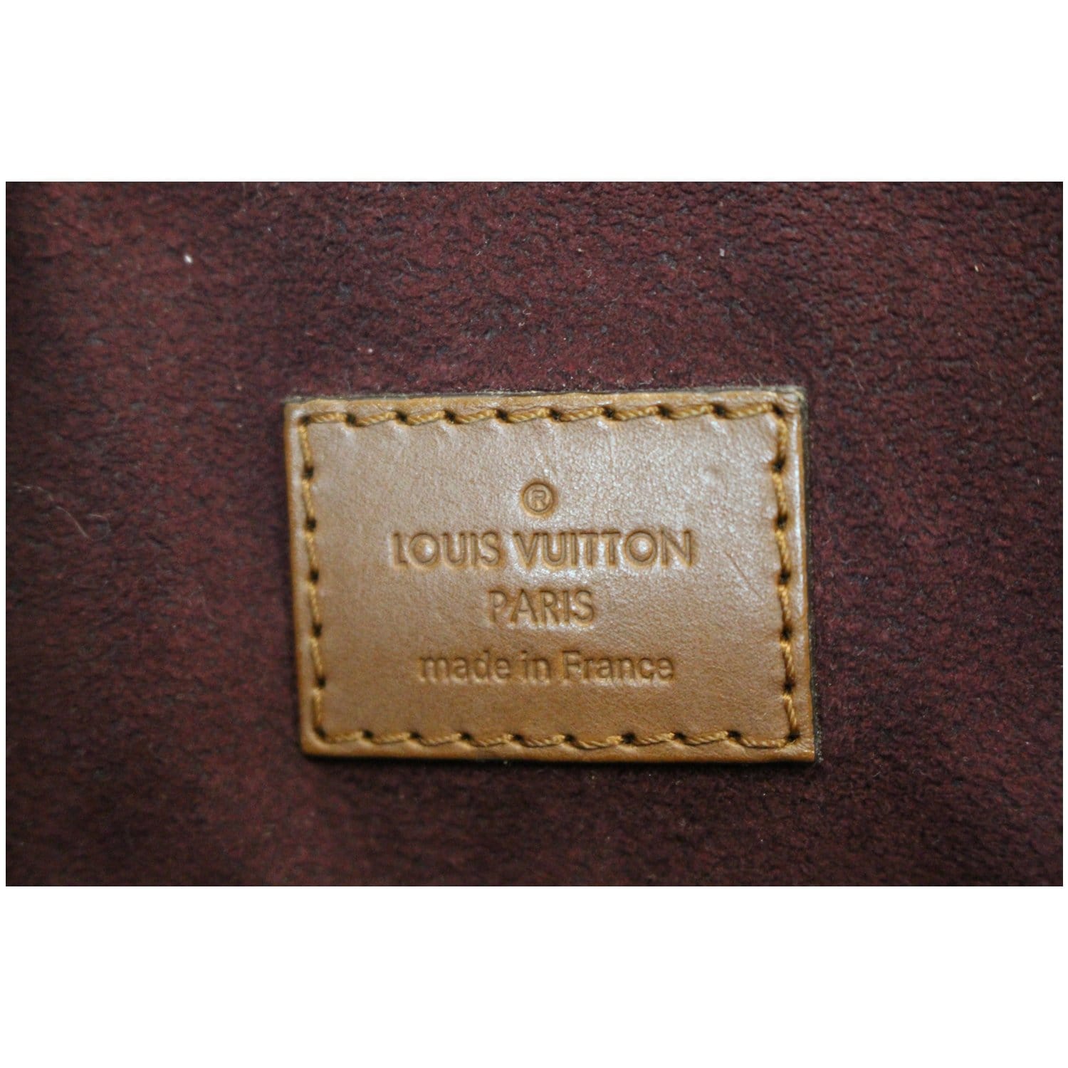 Belmont cloth crossbody bag Louis Vuitton Brown in Cloth - 25200647