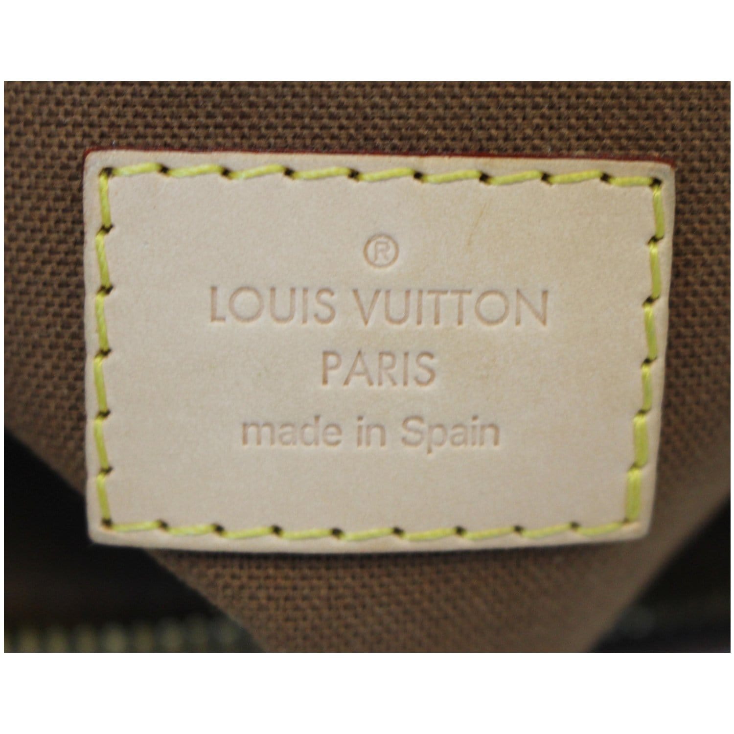 LOUIS VUITTON Odeon PM Shoulder Bag Monogram Leather Brown France M56390  84JH857