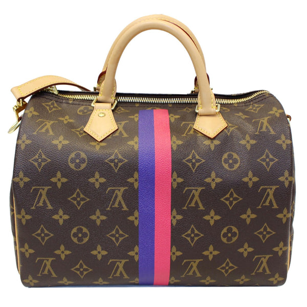 LV Speedy 30 Mon Bandouliere Monogram Canvas Bag - Full view