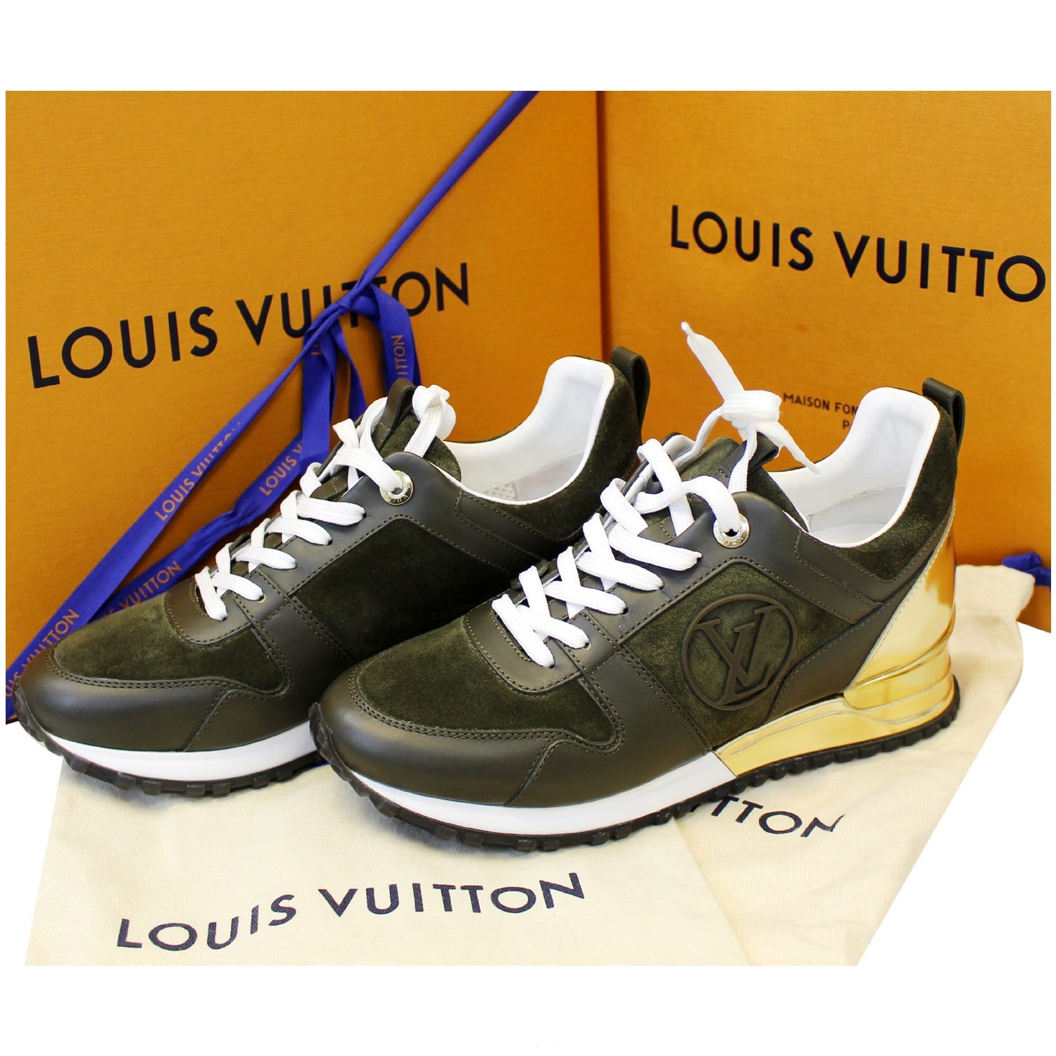 Louis Vuitton Leather Athletic Shoes for Women