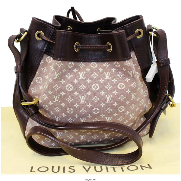 Authentic Louis Vuitton Encre Monogram Idylle Saumur PM Messenger Bag