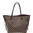 LOUIS VUITTON Neverfull MM Damier Ebene Tote Shoulder Bag Brown-US
