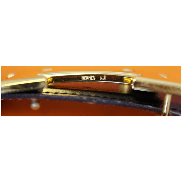 HERMES Belt Constance Buckle H Reversible Size 33-US