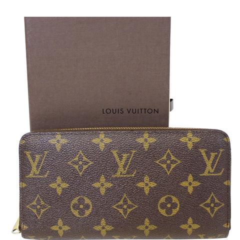 LOUIS VUITTON Monogram Canvas Zippy Long Wallet