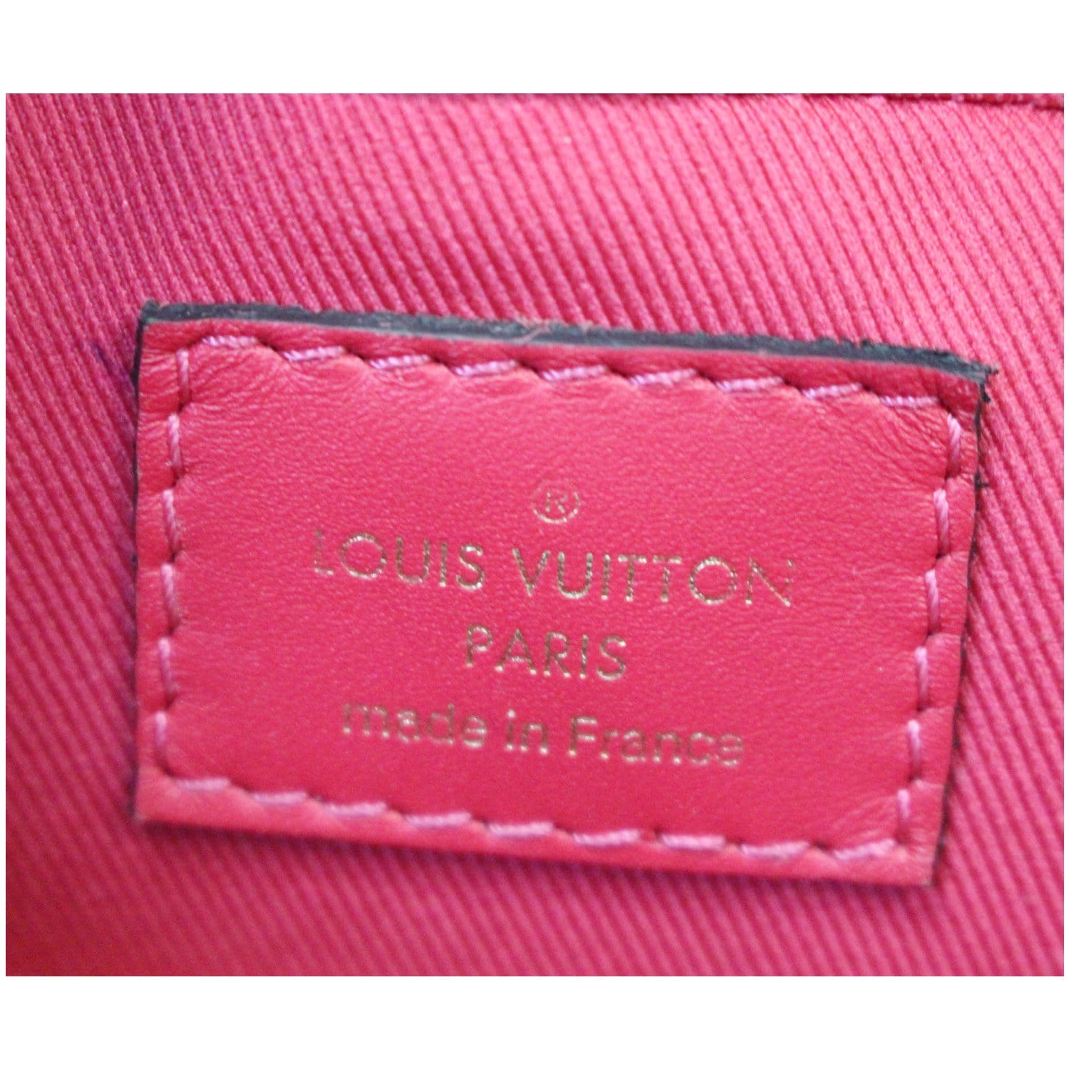 USED Louis Vuitton Saintonge Freesia Pink Monogram Canvas Cross Body B -  MyDesignerly
