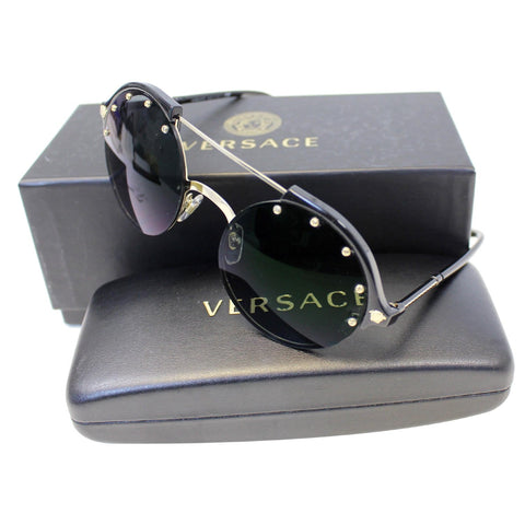 Versace Women's Sunglasses w/Green Lens 4337