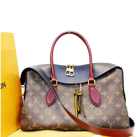 LOUIS VUITTON Tuileries Monogram Canvas Tote Shoulder Bag