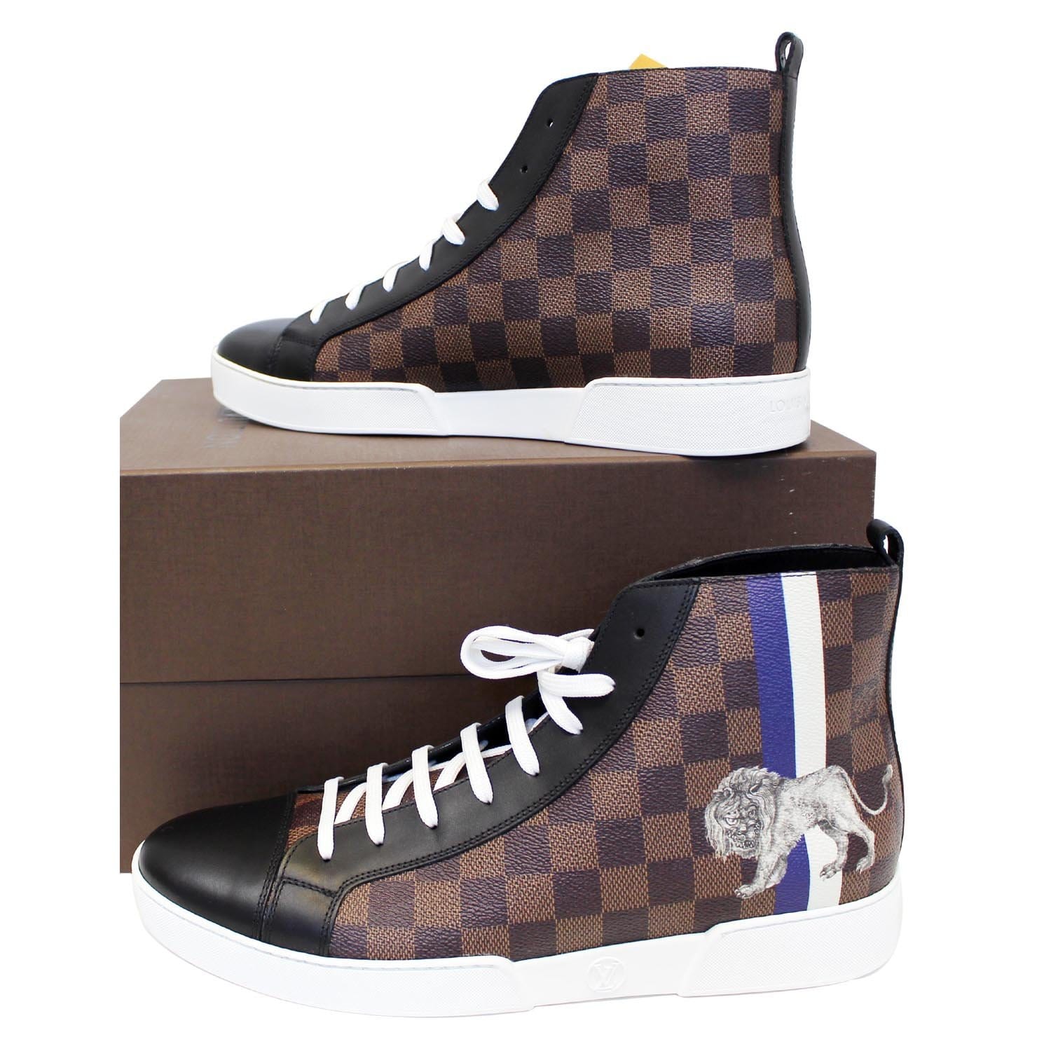 Louis Vuitton High 8 Sneakers - 2 For Sale on 1stDibs
