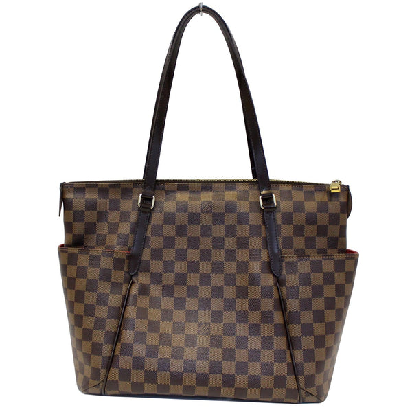 Louis Vuitton Totally MM Damier Ebene Shoulder Bag - lv strap