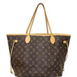 LOUIS VUITTON Neverfull MM Monogram Canvas Tote Shoulder Bag Brown-US