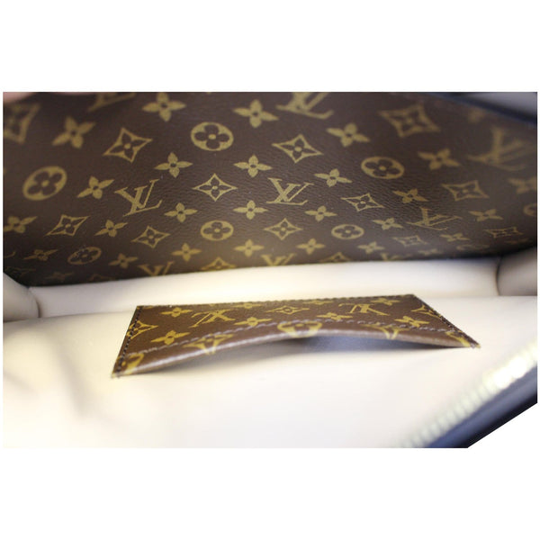 LOUIS VUITTON Trunk Clutch Reverse Monogram Crossbody Bag Brown