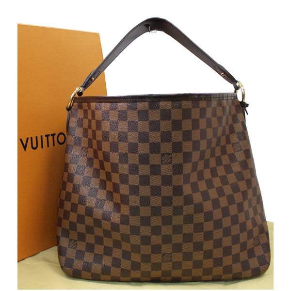 Louis Vuitton Delightful MM NM Damier Ebene Bag Brown for sale