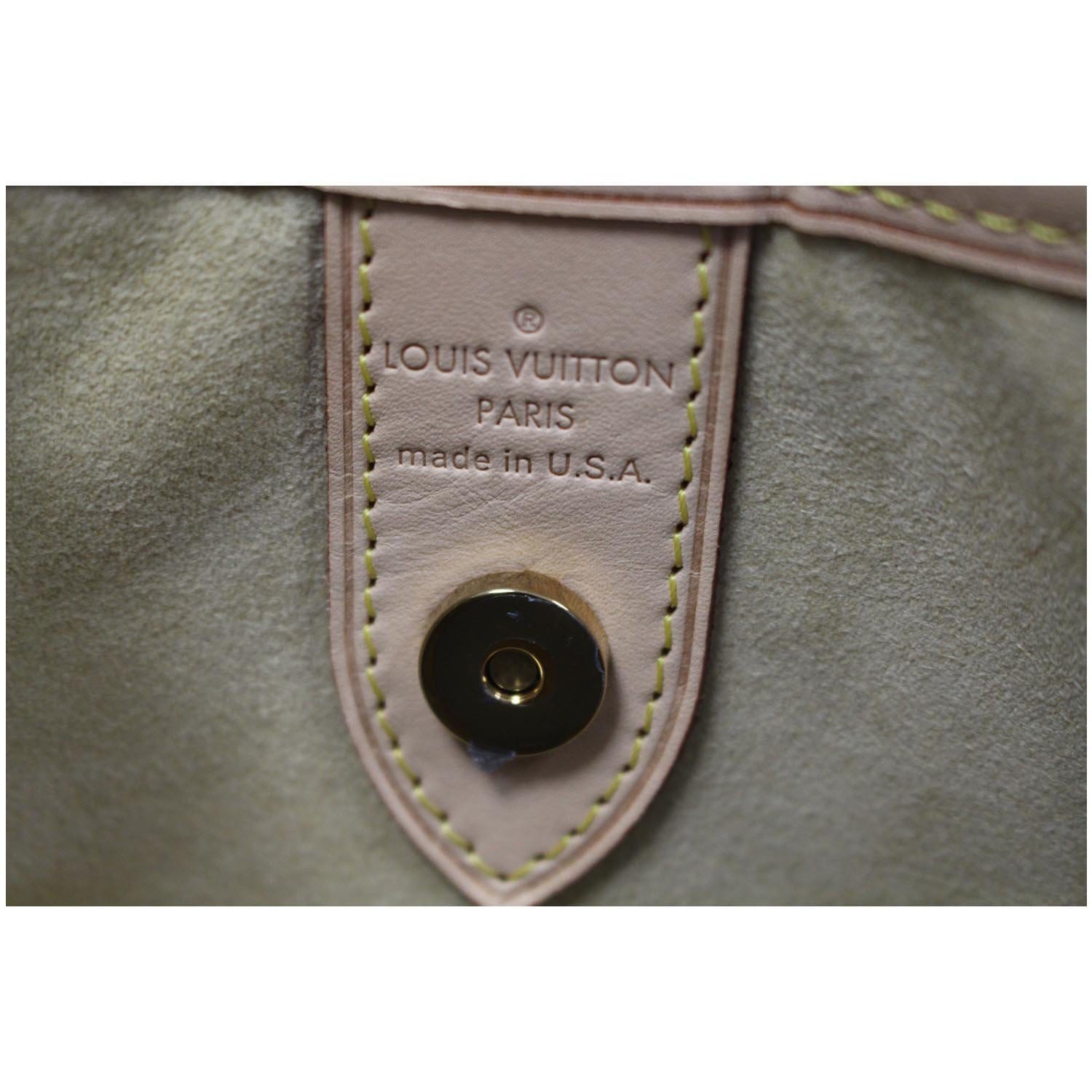 AUTHENTIC Louis Vuitton Galliera GM Damier Azur PREOWNED (WBA363) – Jj's  Closet, LLC