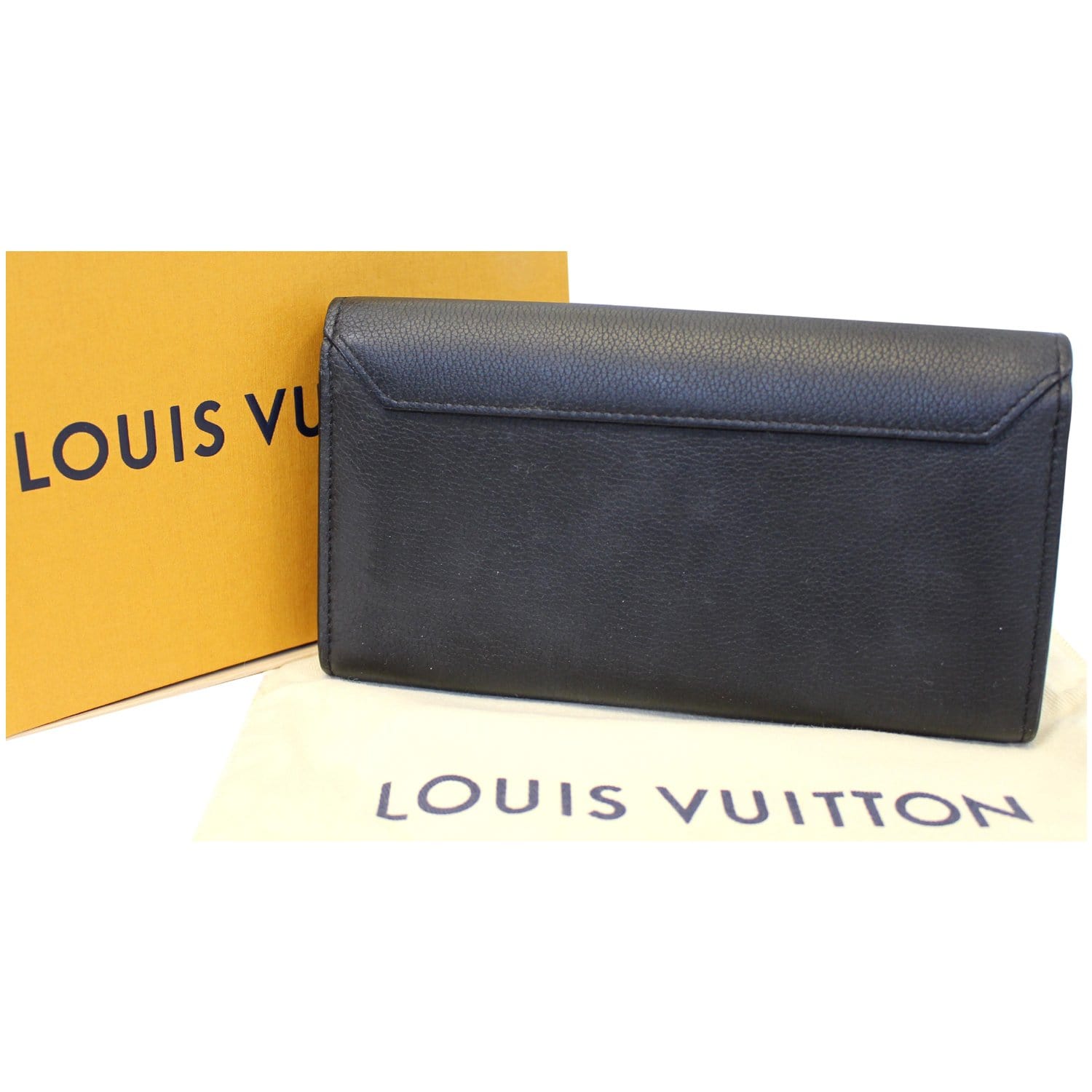 Louis Vuitton Black Leather Lockme Ii (Authentic Pre-Owned