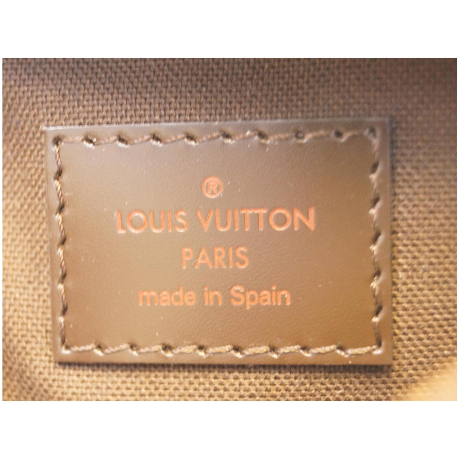 Preloved Louis Vuitton Damier Ebene Geronimos Waist Bum Body Bag (Kimm –  KimmieBBags LLC
