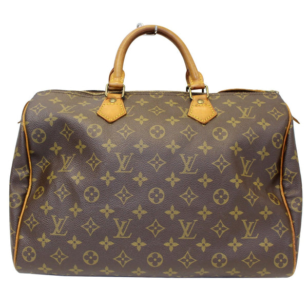 Louis Vuitton Speedy 35 - Lv Monogram - Lv Satchel Bag - lv strap