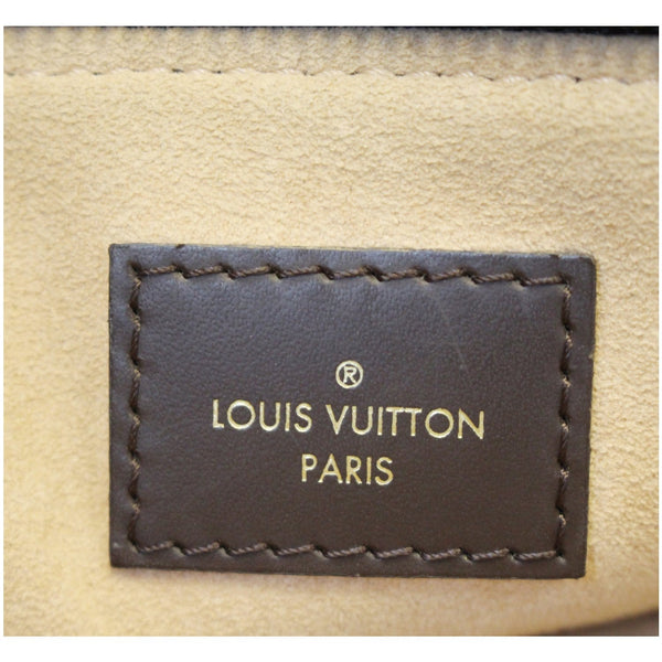 LOUIS VUITTON Kensington Bowling Damier Ebene Shoulder Handbag-US