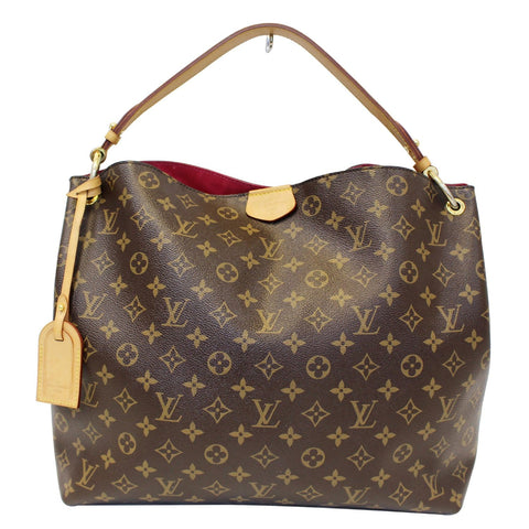 LOUIS VUITTON Graceful MM Monogram Canvas Shoulder Bag