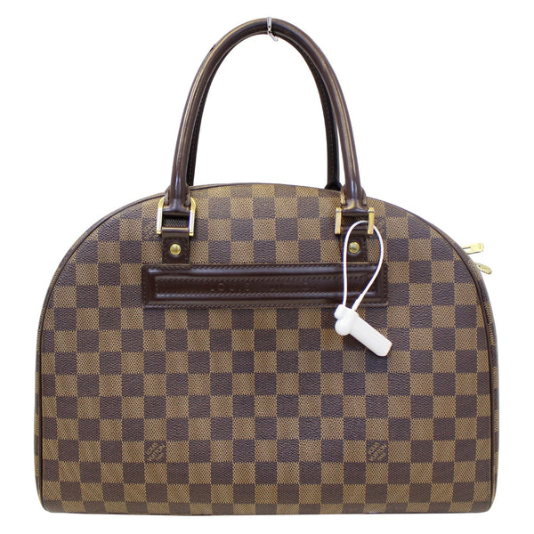 Louis Vuitton Damier Ebene Nolita Satchel Bag Brown - lv strap