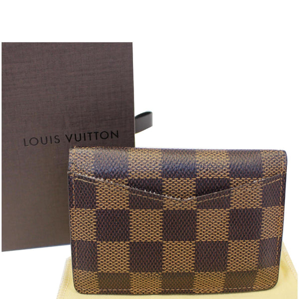 Louis Vuitton Card Case - Pocket Organizer Damier Card Holder  leather