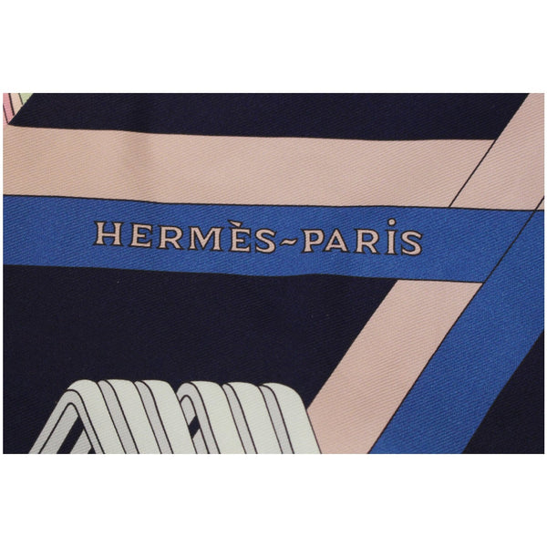Hermes Silk Scarf | Hermes Twilly Scarf - Light Leather