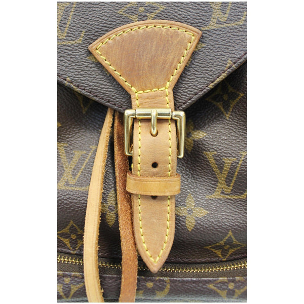 LOUIS VUITTON Montsouris PM Monogram Canvas Backpack Brown
