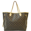 LOUIS VUITTON Neverfull GM Monogram Canvas Shoulder Bag Brown