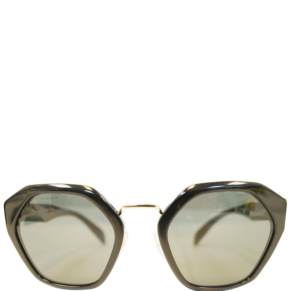 Prada Black Sunglasses Women's - Front Zoomed In View